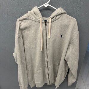 Polo by Ralph Lauren Gray Men's Hoodie Sweater